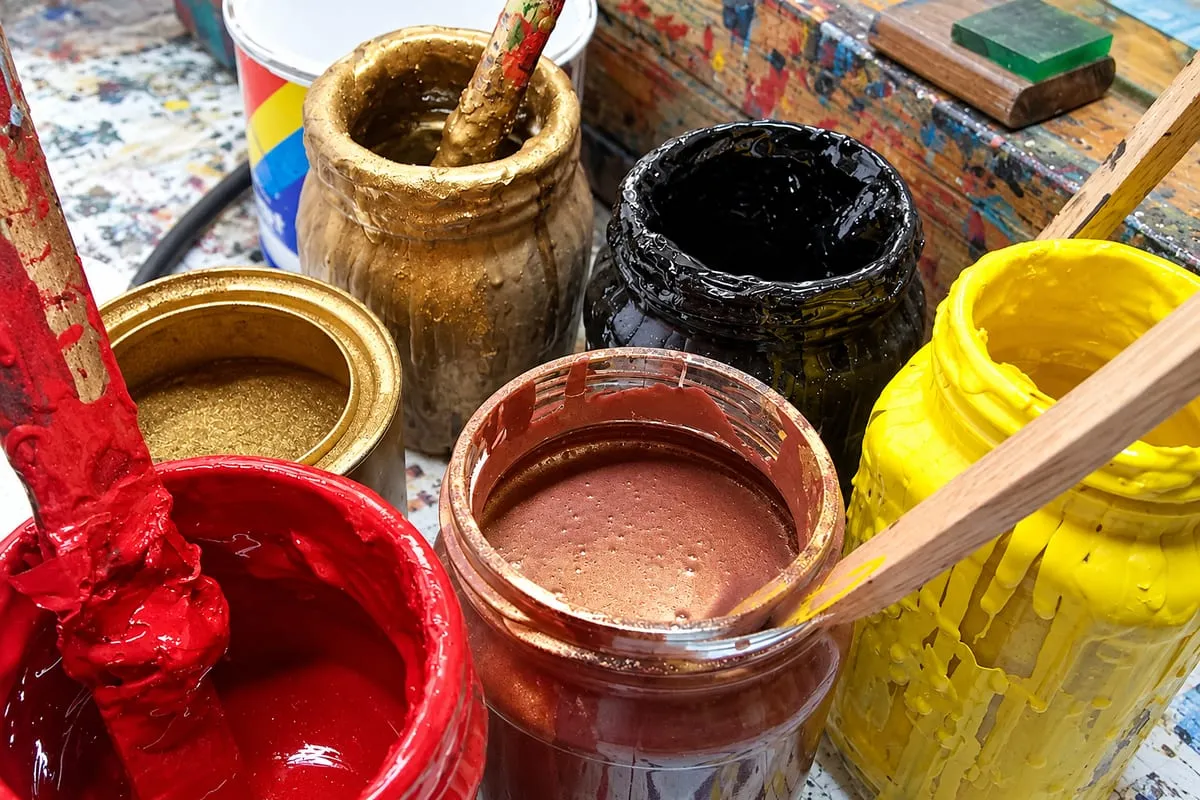 Preparación de tintas en serigrafía